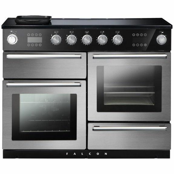 Falcon Nexus Steam 110cm Induction Freestanding Cooker - Stainless Steel and Chrome