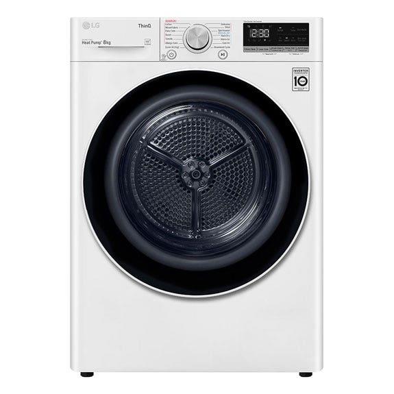 LG 8kg Heat Pump Dryer - White