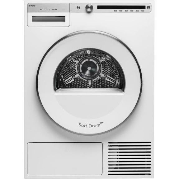 ASKO Logic 8kg Heat Pump Condenser Dryer - White