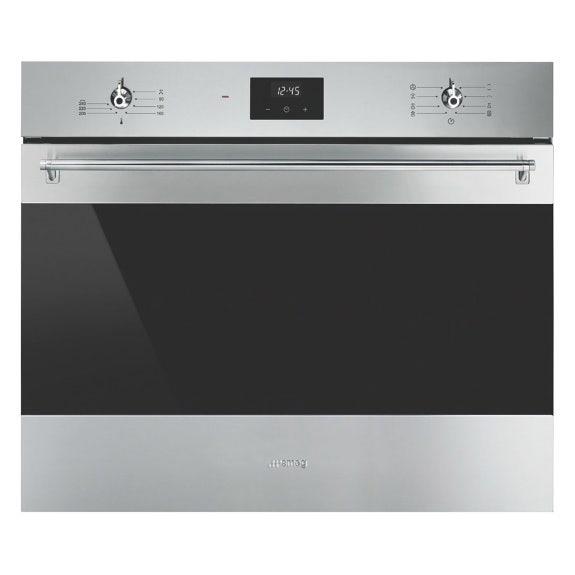 Smeg 70cm Classic Thermoseal Built-In Oven - Stainless Steel