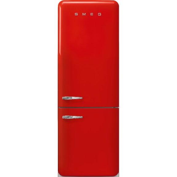 Smeg Retro Style 510 Litre Bottom Mount Refrigerator - Red