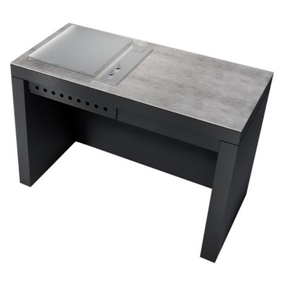 Artusi 1400mm Aperto Ascale Outdoor Kitchen Cabinet - Cosmopolta Grey Stone