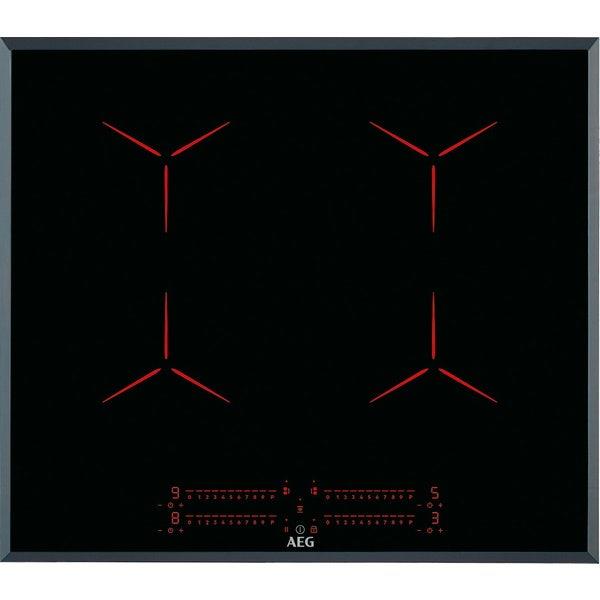 AEG 80cm 4 Zone Induction Cooktop - Pure Black