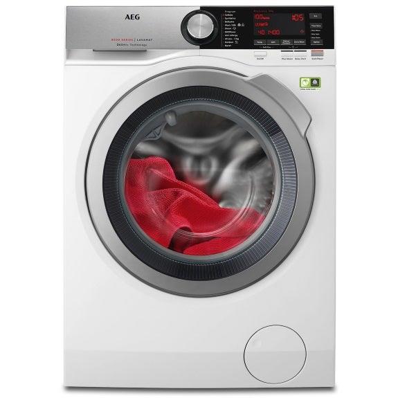 AEG Series 8000 10kg Front Load Washer - White