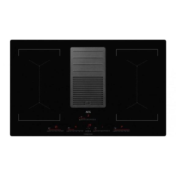 AEG 4 Zone Induction Cooktop with Integrated Hood