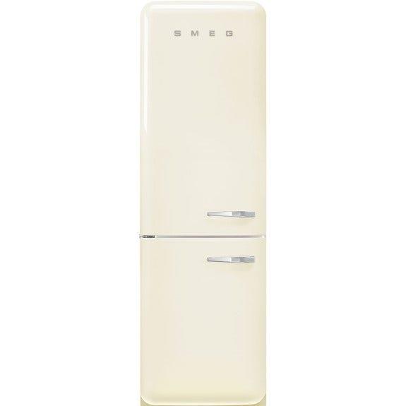 Smeg 331 Litre 50's Retro Style L/H Bottom Mount Refrigerator - Cream