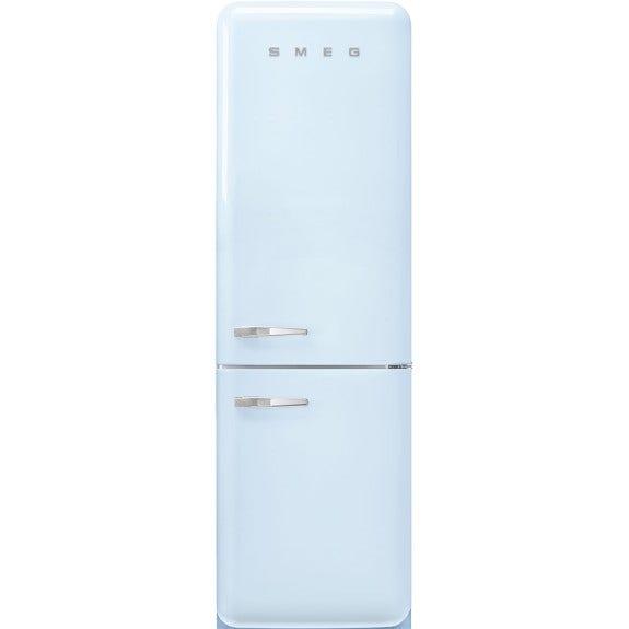Smeg 331 Litre 50's Retro Style R/H Bottom Mount Refrigerator - Pastel Blue