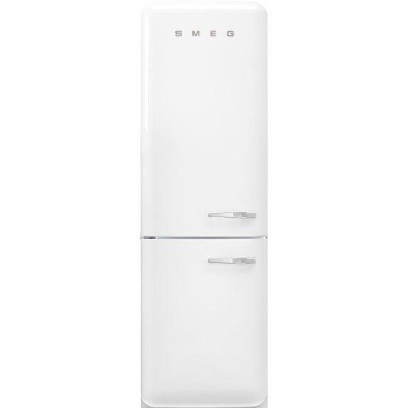 Smeg 331 Litre 50's Retro Style L/H Bottom Mount Refrigerator - White