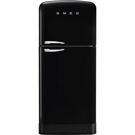 Smeg 524 Litre 50's Retro Style R/H Top Mount Refrigerator - Black