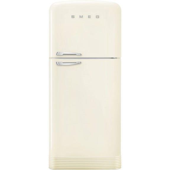 Smeg 524 Litre 50's Retro Style R/H Top Mount Refrigerator - Cream
