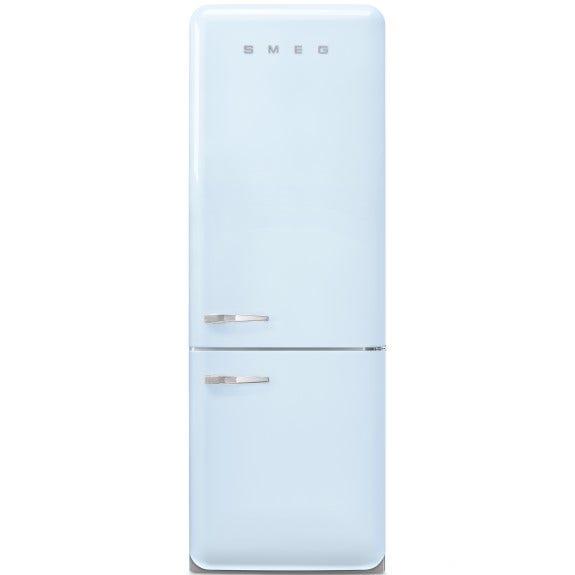 Smeg 481 Litre 50's Retro Style R/H Bottom Mount Refrigerator - Pastel Blue