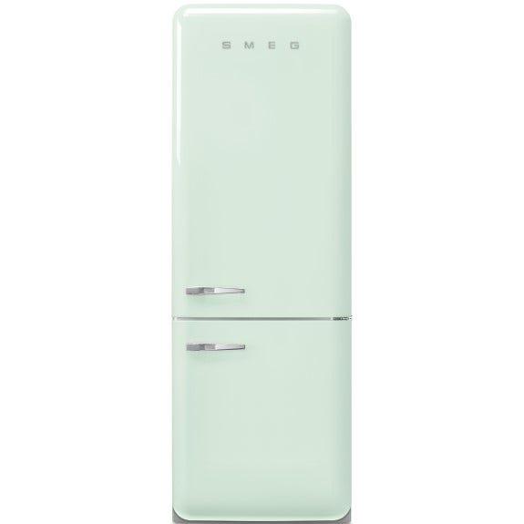 Smeg 481 Litre 50's Retro Style R/H Bottom Mount Refrigerator - Pastel Green