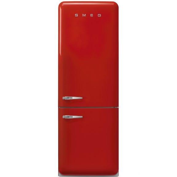 Smeg 481 Litre 50's Retro Style R/H Bottom Mount Refrigerator - Red