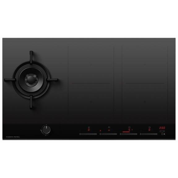 Fisher & Paykel 90cm Hybrid Gas Induction Cooktop