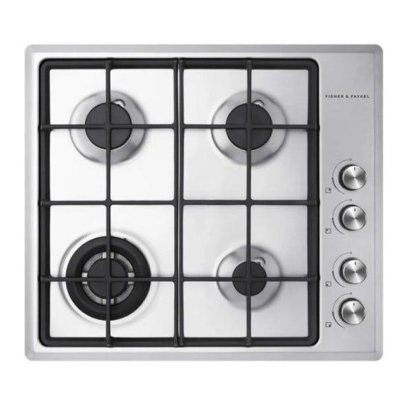 Fisher & Paykel 60cm Gas Cooktop - Stainless Steel