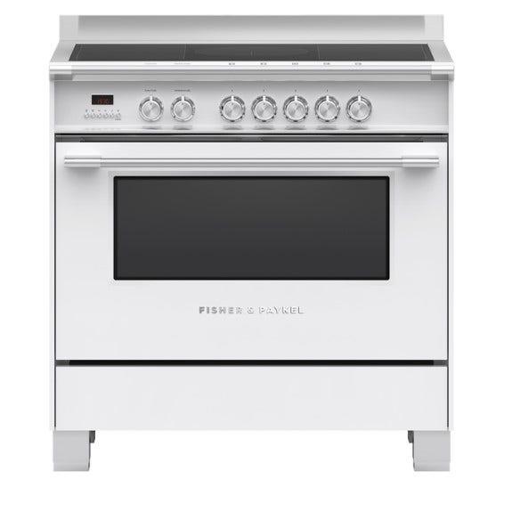 Fisher & Paykel 90cm Freestanding Induction Cooker - White