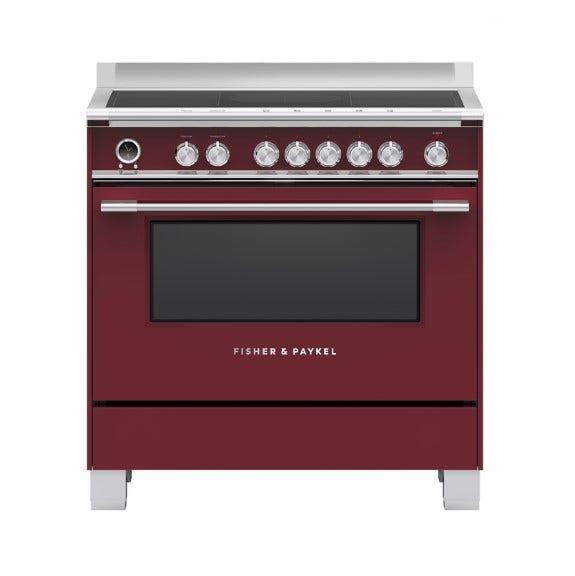 Fisher & Paykel 90cm Freestanding Induction Cooker - Red