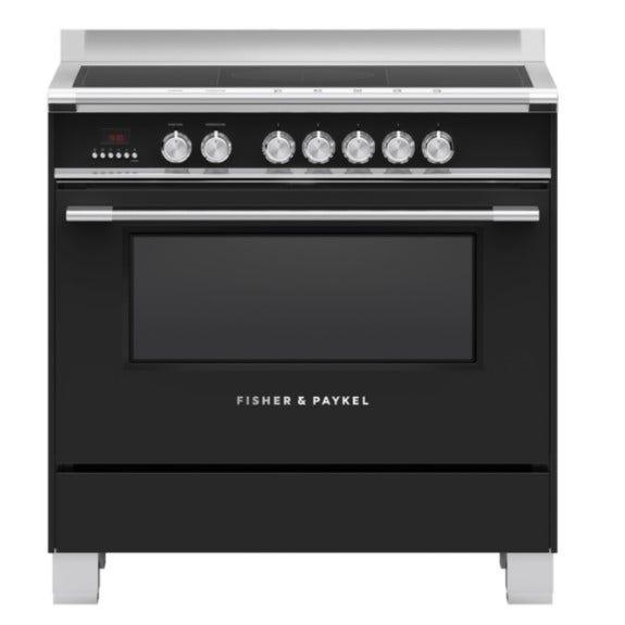 Fisher & Paykel 90cm Freestanding Induction Cooker - Black