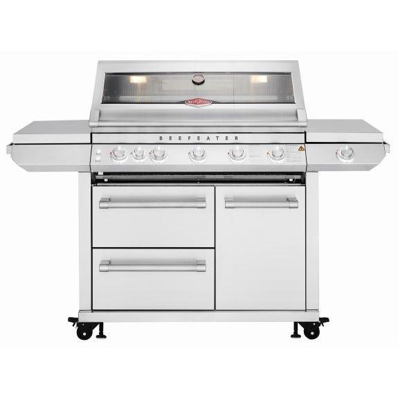 BeefEater 7000 Premium 5 Burner BBQ - Stainless Steel