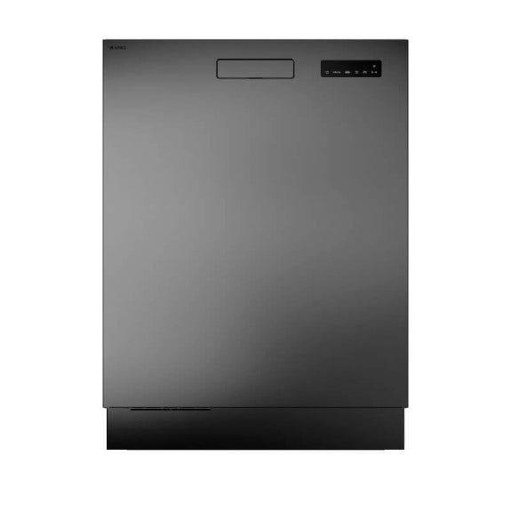 ASKO 82cm Built-in Dishwasher - Black Steel