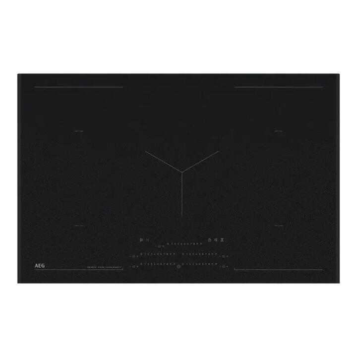 Elevate your kitchen with the AEG 80cm SaphirMatt 5 Zone Induction Cooktop, featuring a sleek matte black design and SaphirMatt scratch-resistant glass. The DoubleBridge function allows you to connect cooking zones for larger pots and pans, while the anti