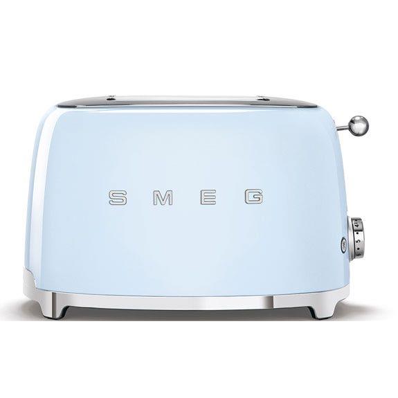 Smeg 50s Retro Style 2 Slice Toaster - Pastel Blue