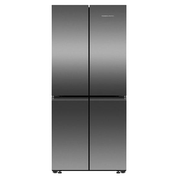 Fisher & Paykel 498 Litre Quad Door Refrigerator Freezer - Dark Stainless Steel