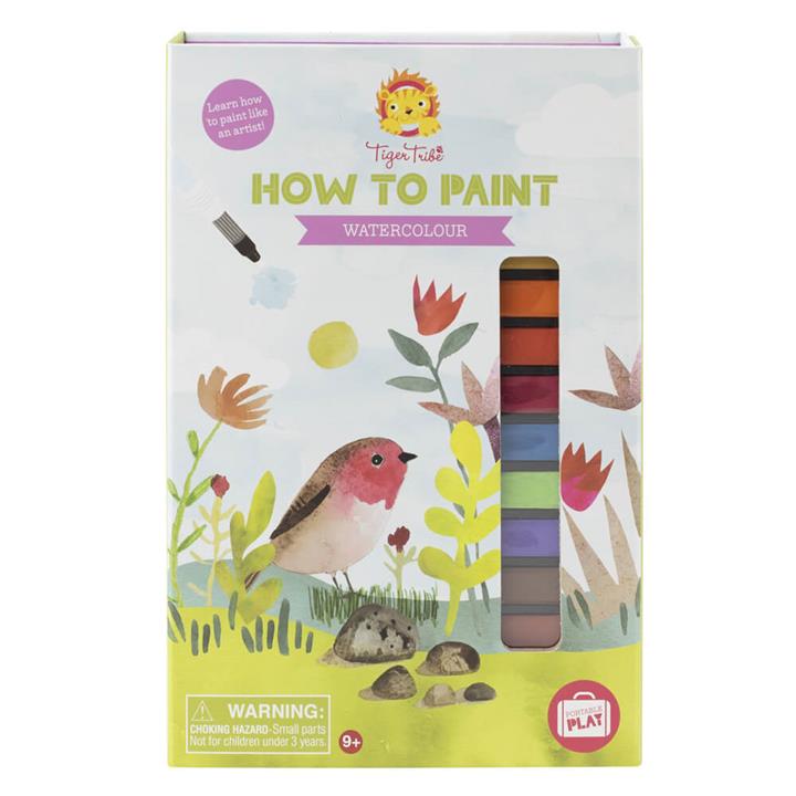 How to Paint Watercolour Artist Kit