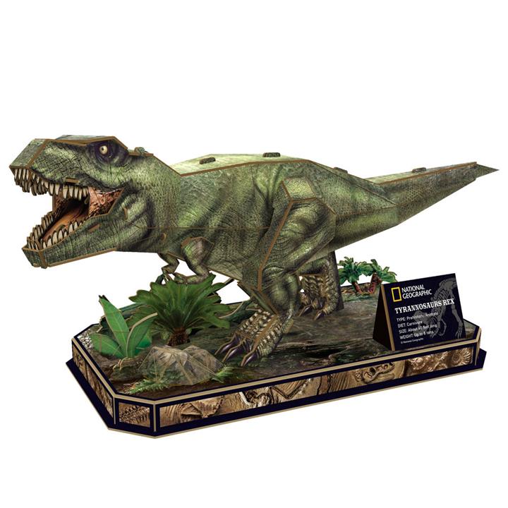 Nat Geo Tyrannosaurus Rex 3D Puzzle