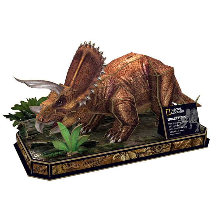 Nat Geo Triceratops 3D Puzzle