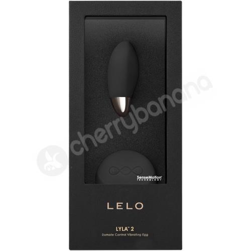Lelo Lyla 2 Obsidian Black 8 Function Wireless Bullet Vibrator