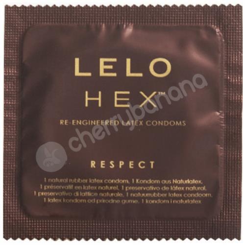 Lelo Hex Condoms Respect XL Size 12 Pack