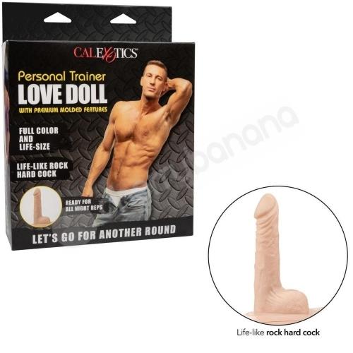 Calexotics Personal Trainer Love Doll Life-Like Inflatable With Butthole &amp; Dong
