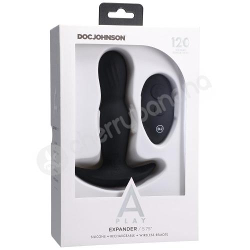 A-Play Expander Rechargeable Expanding &amp; Vibrating 5&quot; Anal Plug