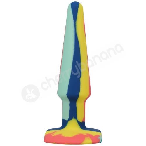 A-Play Groovy Sunrise Silicone 4.75&quot; Anal Plug