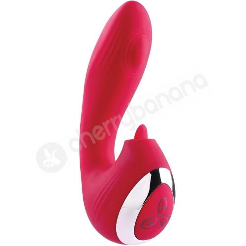 Adam &amp; Eve Eves Clit Loving Thumper Vibe With Flicking Clit Stimulator