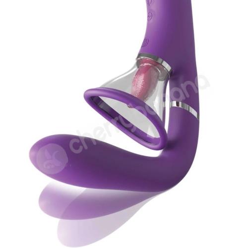 Fantasy For Her Ultimate Pleasure Pro Pussy Pump With Tongue &amp; G-spot Vibrator
