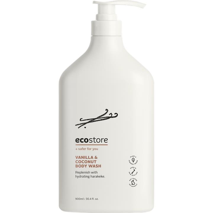 Ecostore Vanilla & Coconut Body Wash 900ml