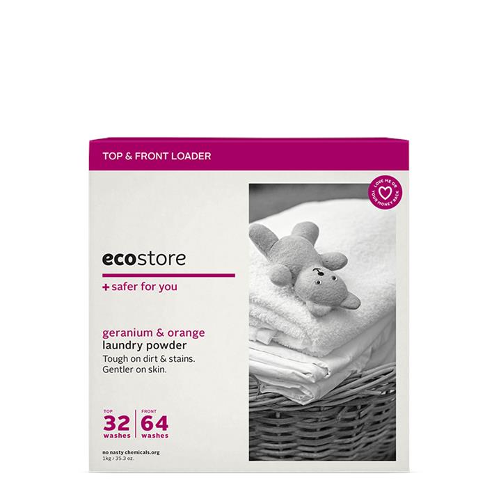 Ecostore Geranium & Orange Laundry Powder 1kg