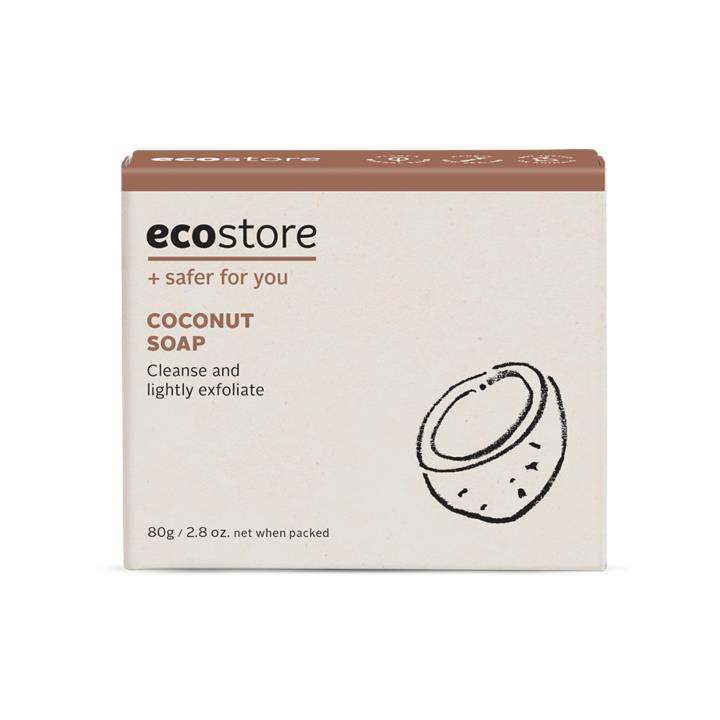Ecostore Coconut Soap - Boxed 80g