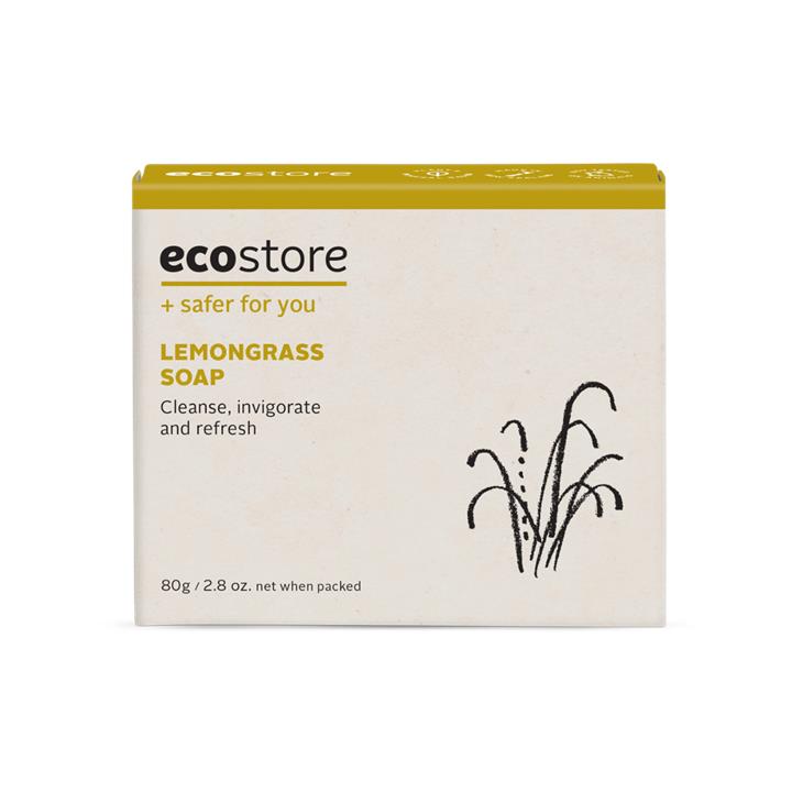 Ecostore Lemongrass Soap - Boxed 80g