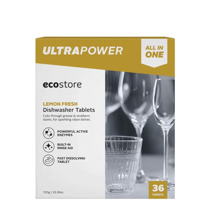 Ecostore Ultra Power Dishwasher Tablets 36 pack