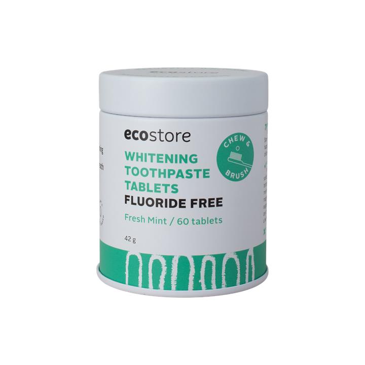 Ecostore Whitening Toothpaste Tablets Fluoride-Free