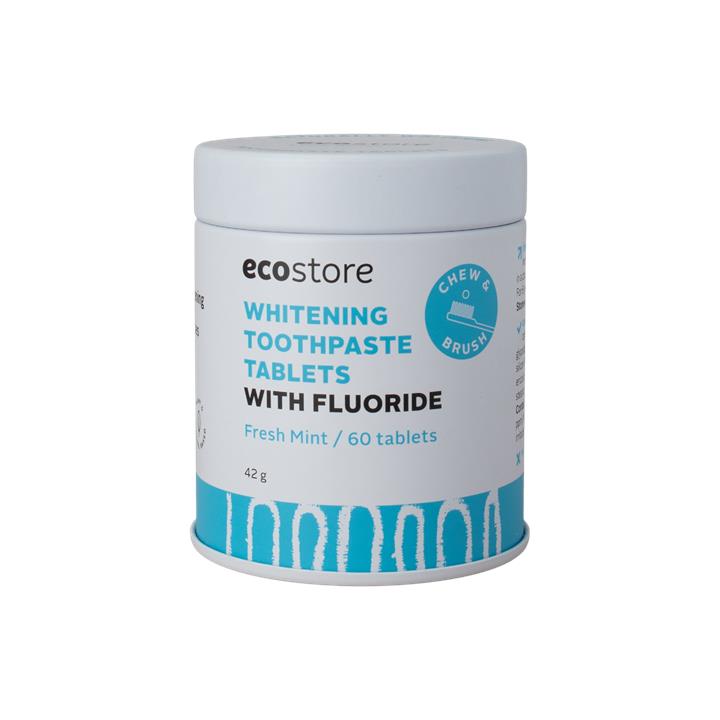 Ecostore Whitening Toothpaste Tablets with Fluoride
