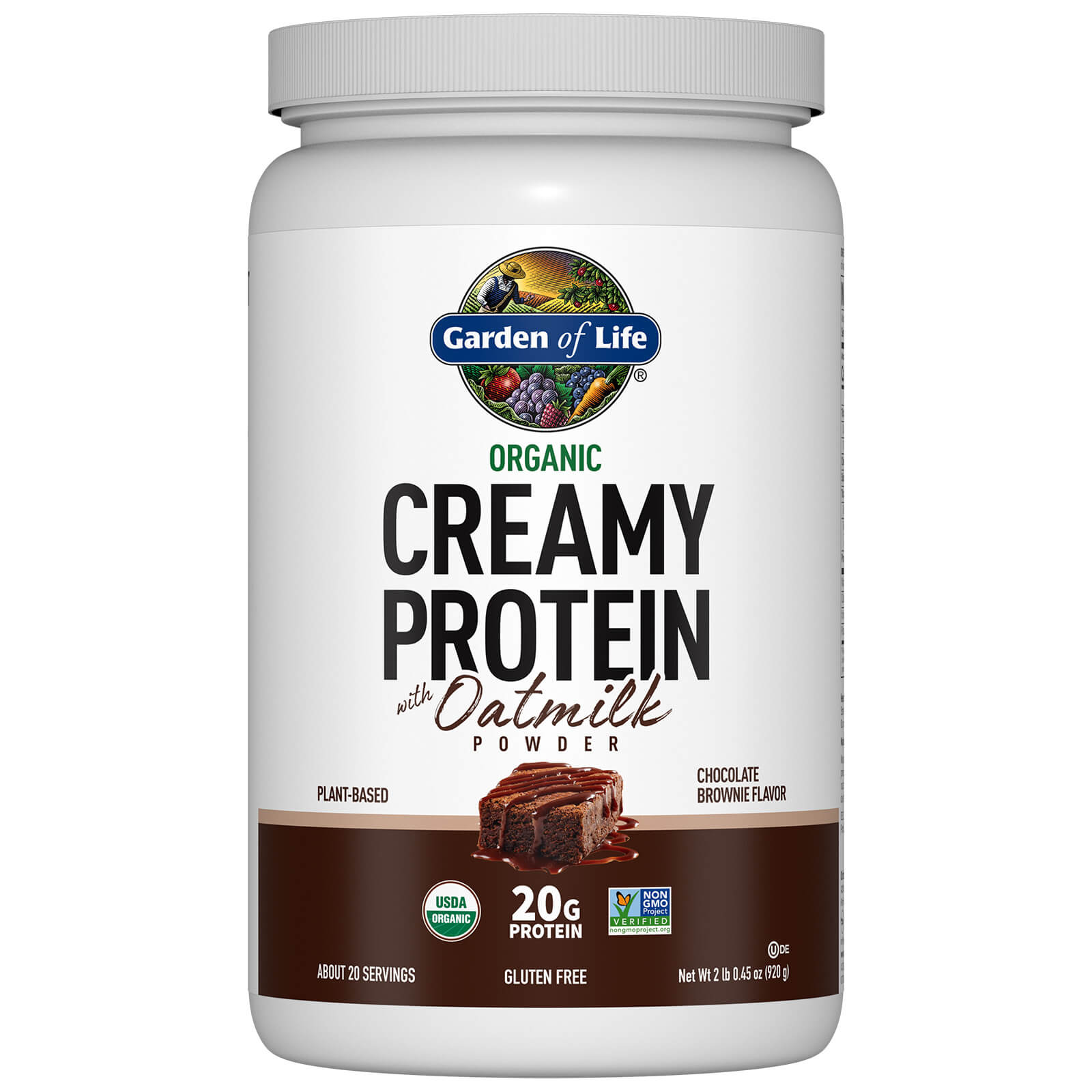 Garden of Life Creamy Plant Protein with Oat Milk - Chocolate