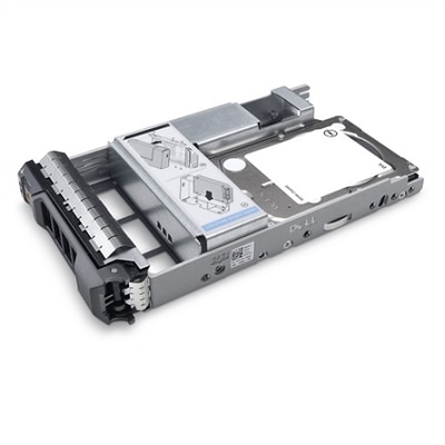 Dell 1.6TB SSD SAS Mix Use 12Gbps 512e 2.5in Hot-plug Drive 3.5in Hybrid Carrier