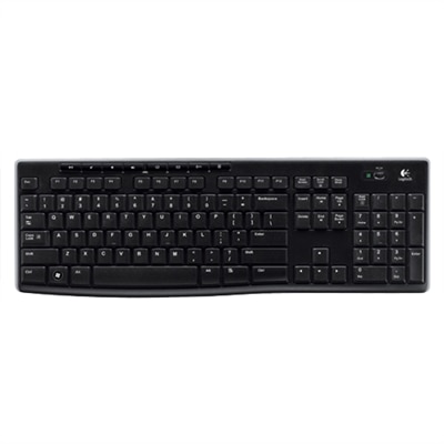 Logitech Wireless Keyboard K270 - Keyboard - wireless - 2.4 GHz
