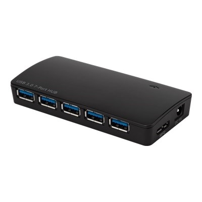 7-port Targus USB 3.0 7-Port Hub with Fast Charging - Hub - 7 x SuperSpeed USB 3.0 - desktop